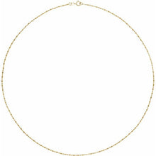 Load image into Gallery viewer, ALTERNATING BEAD CHAIN - Yellow Gold
