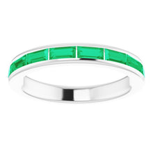 Load image into Gallery viewer, EMERALD BAGUETTE RING
