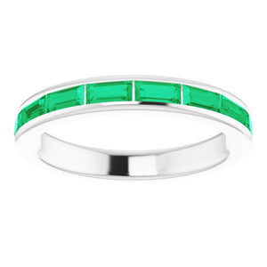 EMERALD BAGUETTE RING