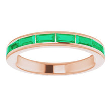 Load image into Gallery viewer, EMERALD BAGUETTE RING
