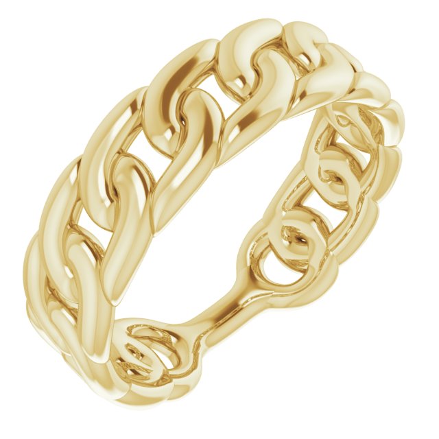 6MM CHAIN LINK RING