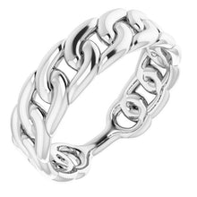 Load image into Gallery viewer, 6MM CHAIN LINK RING
