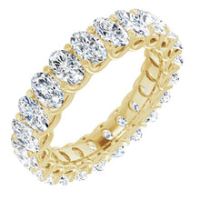 Load image into Gallery viewer, 5 ½ CTW OVAL DIAMOND ETERNITY BAND
