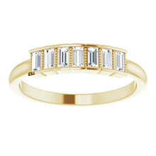 Load image into Gallery viewer, ¼ CTW DIAMOND STACKING RING
