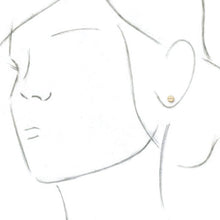 Load image into Gallery viewer, 14K SCREW HEAD EARRING - Yellow Gold
