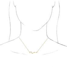 Load image into Gallery viewer, CONSTELLATION BAR NECKLACE - Yellow Gold
