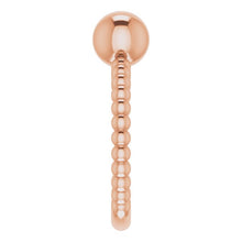 Load image into Gallery viewer, METAL BALL RING - 14K Rose Gold
