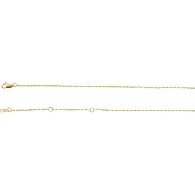 SCALES OF JUSTICE NECKLACE - 14K Yellow Gold