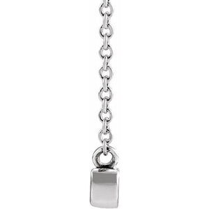MAMA NECKLACE - 14K White Gold
