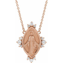 Load image into Gallery viewer, DIAMOND MIRACULOUS NECKLACE - 14K Rose Gold

