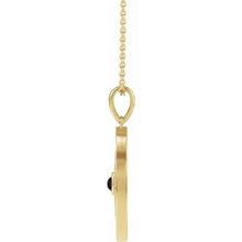 Load image into Gallery viewer, EVIL EYE NECKLACE - ONYX - 14K Yellow Gold
