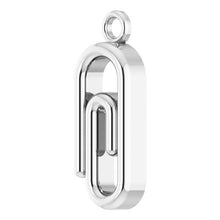 Load image into Gallery viewer, PETITE PAPER CLIP DANGLE

