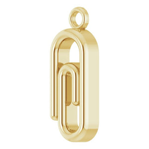 PETITE PAPER CLIP DANGLE