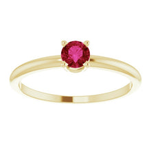 Load image into Gallery viewer, RUBY PINKY RING
