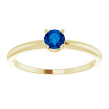 Load image into Gallery viewer, SAPPHIRE PINKY RING
