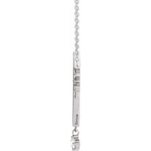 Load image into Gallery viewer, DIAMOND MARY NECKLACE - 14K White Gold
