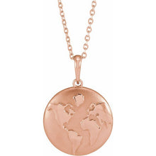Load image into Gallery viewer, ONE WORLD COIN NECKLACE
