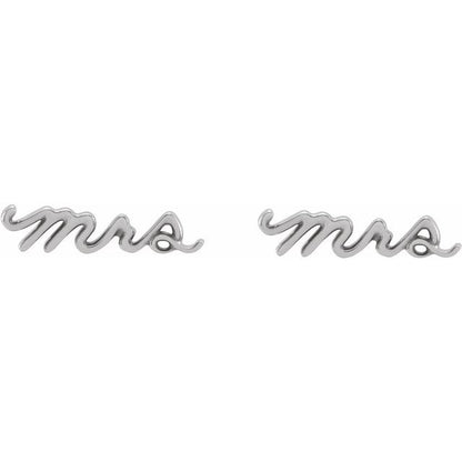 PETITE MRS EARRINGS