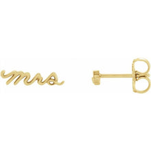 Load image into Gallery viewer, PETITE MRS EARRINGS
