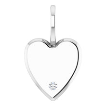 Load image into Gallery viewer, DIAMOND HEART PENDANT
