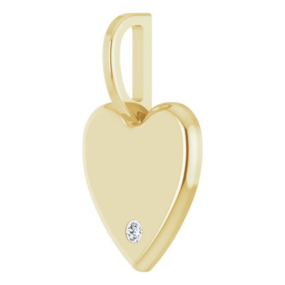 DIAMOND HEART PENDANT