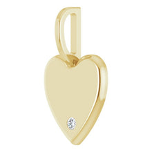 Load image into Gallery viewer, DIAMOND HEART PENDANT
